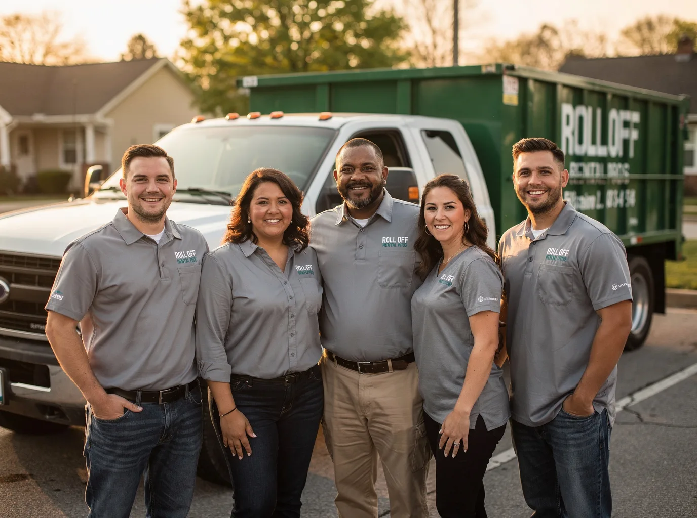 Roll Off Dumpster Rental company in Hamshire, TX